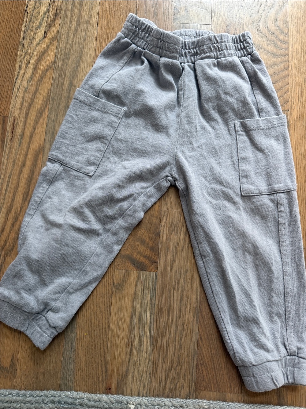 Rylee + Cru Kids Gray Cargo Joggers